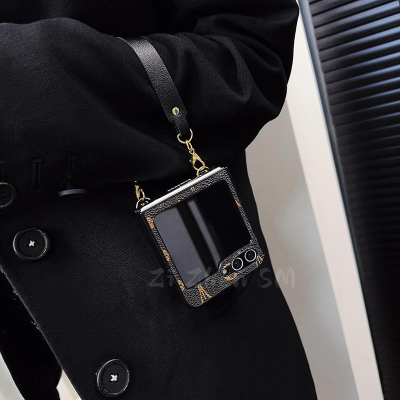 Samsung Luxury Leather Galaxy Z Flip 5/4/3 Case - 图片 5