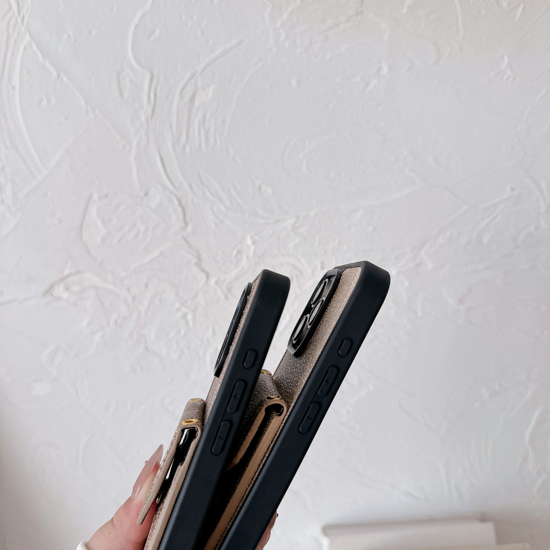 Coach iPhone Case With Card Holder And Strap Dark Brown -SJ240513 - 图片 3