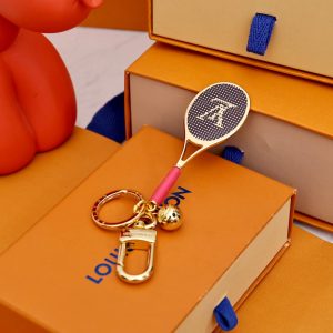tennis racket LV keychain