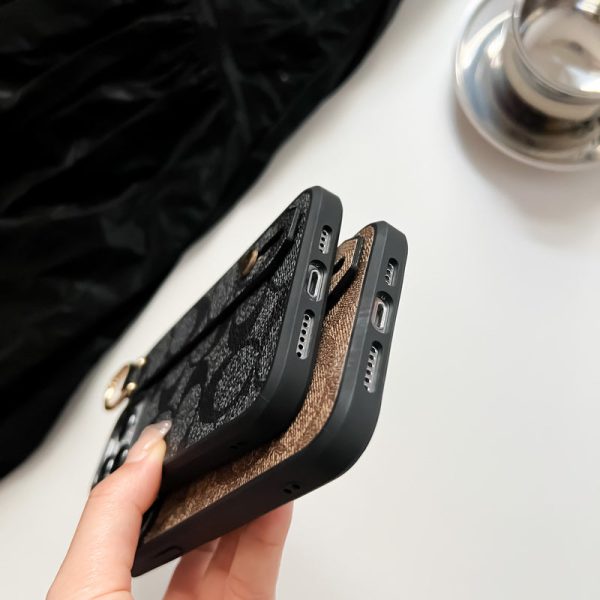 Coach iPhone Case With Holder Coffee-SW240330 - 图片 4
