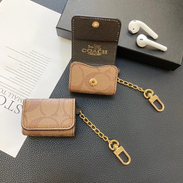 Luxury Coach AirPods Pro Cases Light Brown-YH240425 - 图片 2