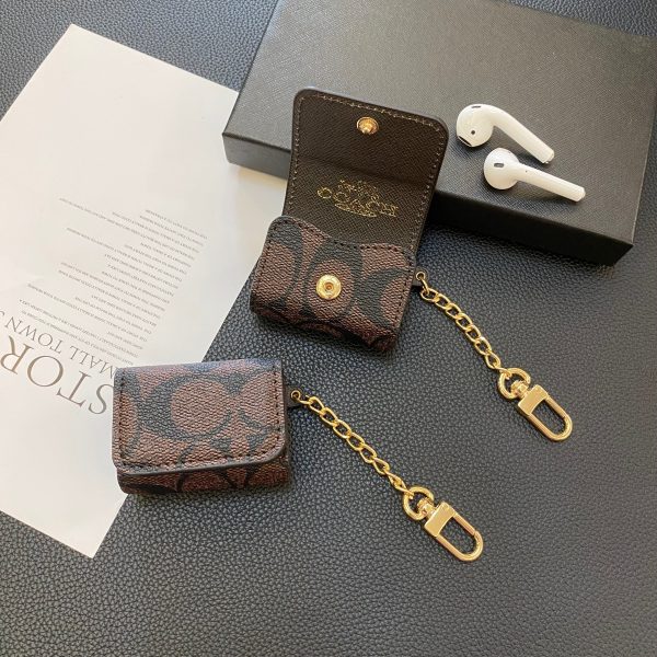 Luxury Coach AirPods Pro Cases Dark brown-YH240425 - 图片 2