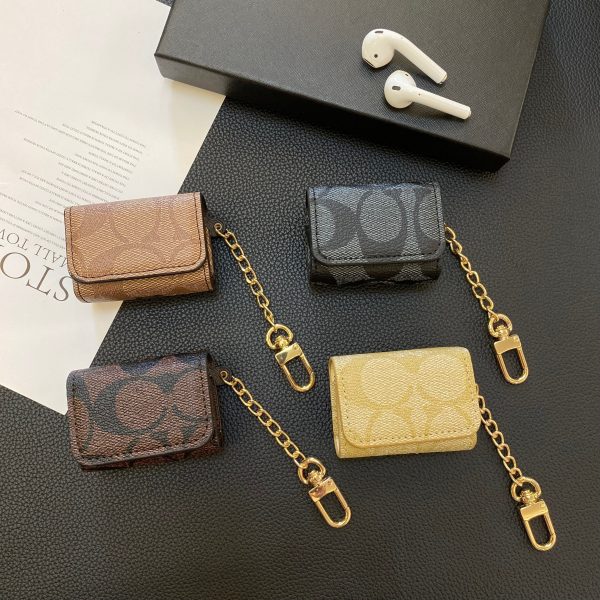 Luxury Coach AirPods Pro Cases Light Brown-YH240425 - 图片 5
