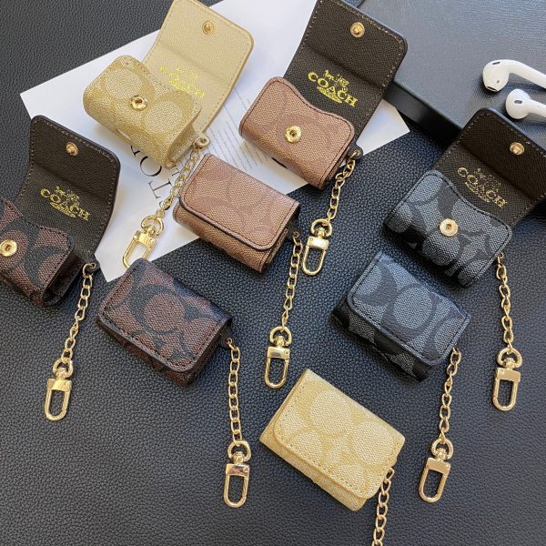 Luxury Coach AirPods Pro Cases Light Brown-YH240425 - 图片 4