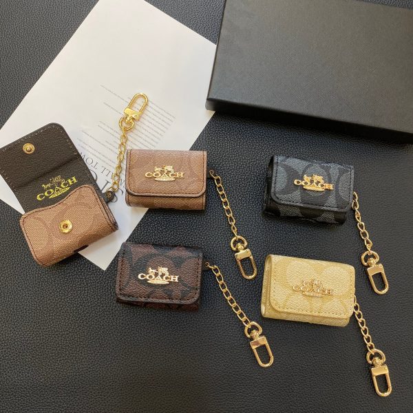 Luxury Coach AirPods Pro Cases Light Brown- LGK240425 - 图片 5