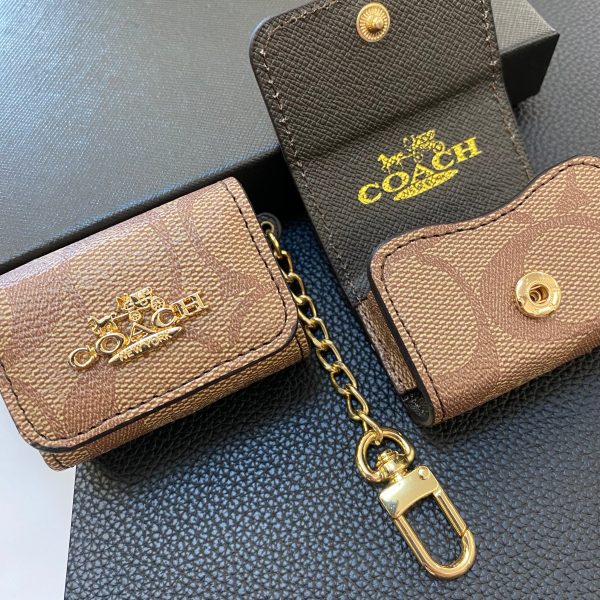 Luxury Coach AirPods Pro Cases Light Brown- LGK240425 - 图片 4
