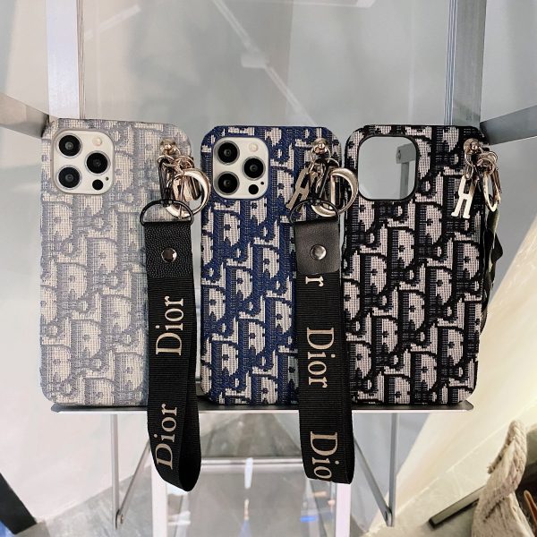 CD iPhone Case With Strap Black-GS240315 - 图片 4
