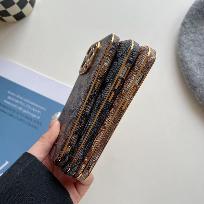 Coach iPhone Case Leather Light Brow -QBK240513 - 图片 3