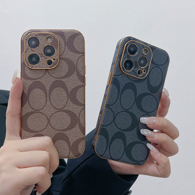 Coach iPhone Case Leather Light Brow -QBK240513 - 图片 2