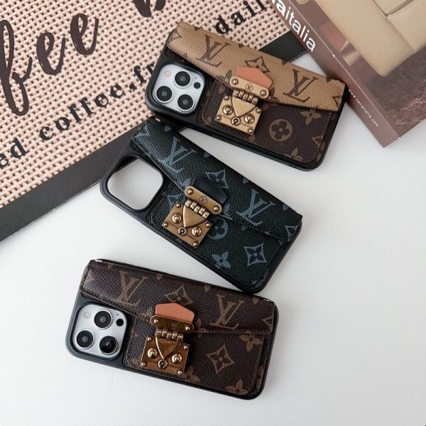Lou Lock Card Bag iPhone Case - 图片 4
