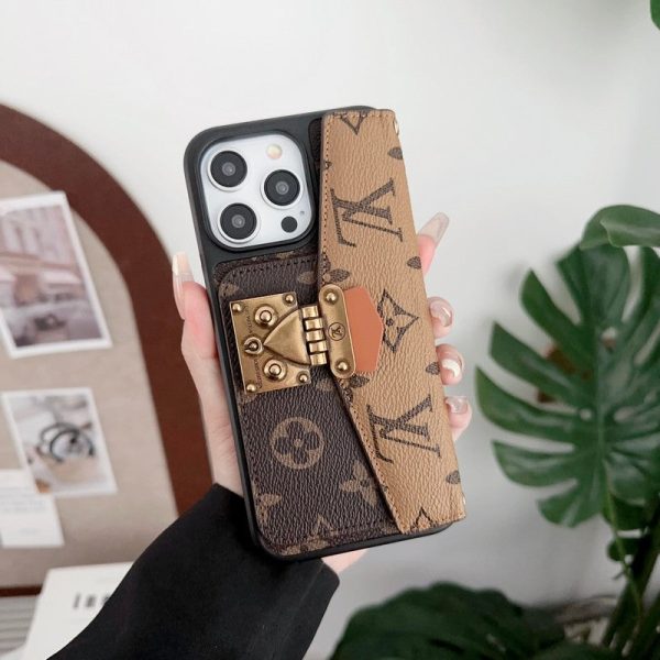 Lou Lock Card Bag iPhone Case - 图片 2