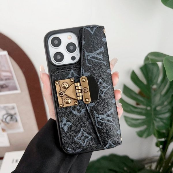 Lou Lock Card Bag iPhone Case - 图片 3
