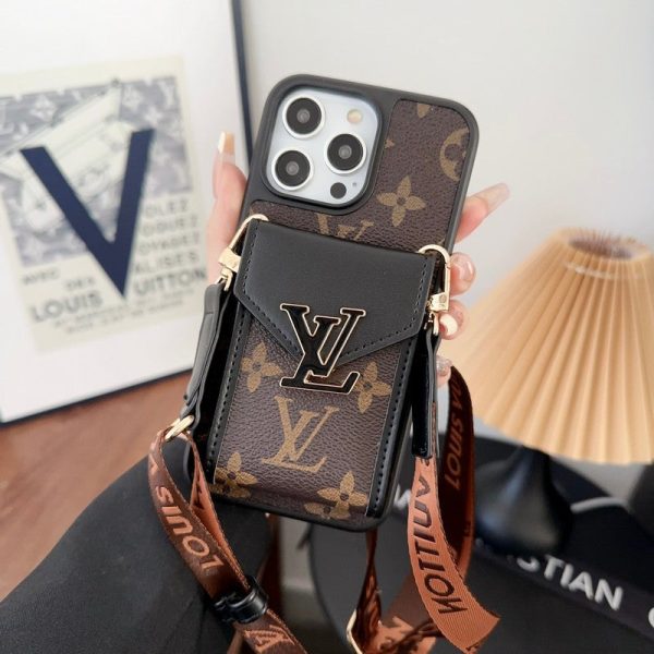 Lou Card Bag Five Color Chain iPhone Case - 图片 2
