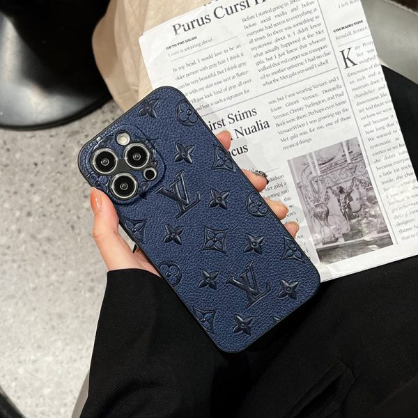 Lou Color Leather iPhone Case - 图片 4