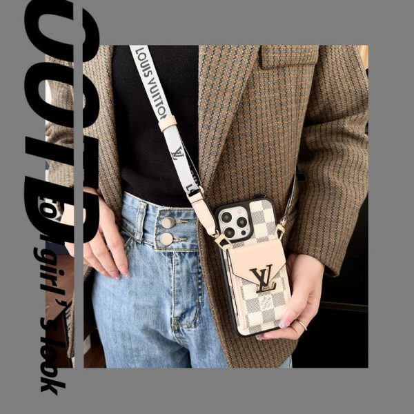 Lou Card Bag Five Color Chain iPhone Case - 图片 8