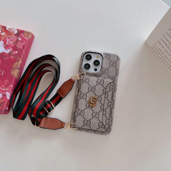 GG Card Bag Crossbody Classic iPhone Case - 图片 15