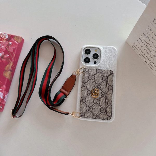 GG Card Bag Crossbody Classic iPhone Case - 图片 17