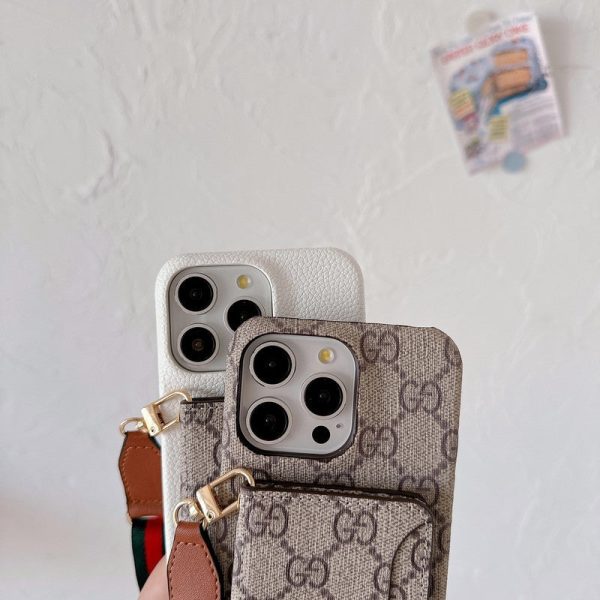 GG Card Bag Crossbody Classic iPhone Case - 图片 11