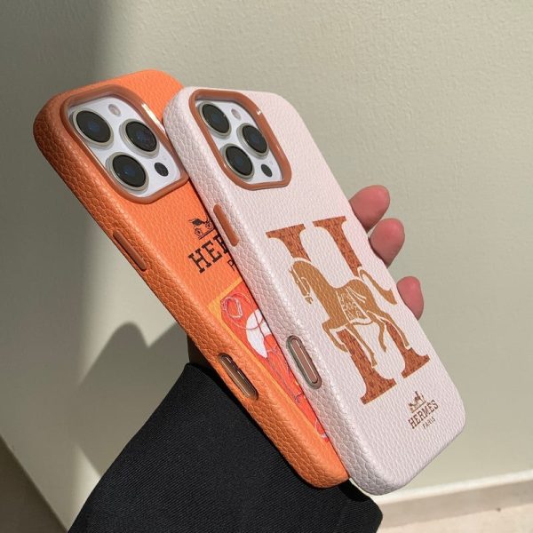 Herm Leather iPhone Case - 图片 12