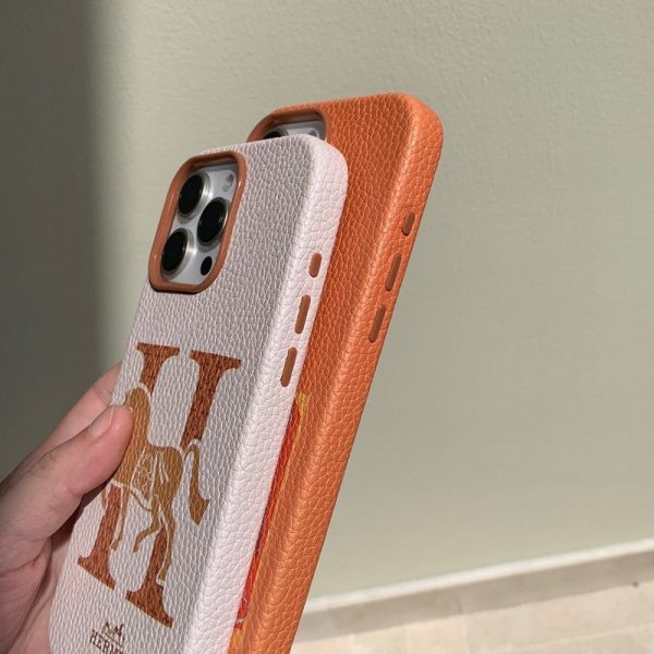 Herm Leather iPhone Case - 图片 11