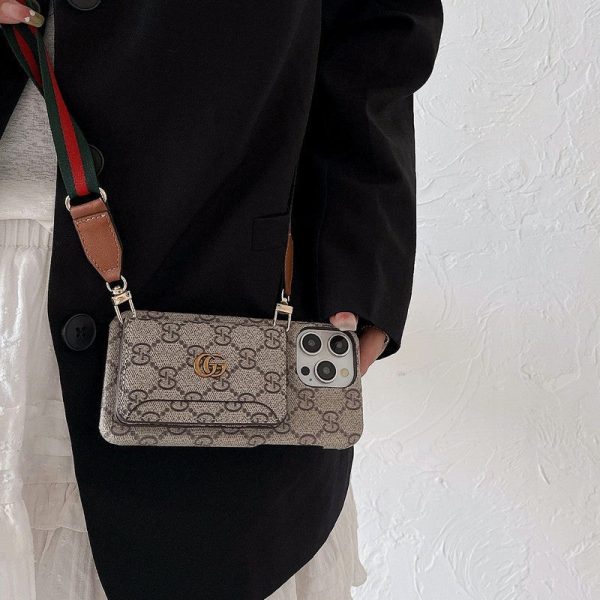GG Card Bag Crossbody Classic iPhone Case - 图片 8