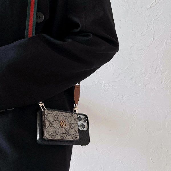 GG Card Bag Crossbody Classic iPhone Case - 图片 7