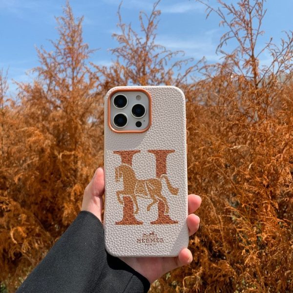 Herm Leather iPhone Case - 图片 5