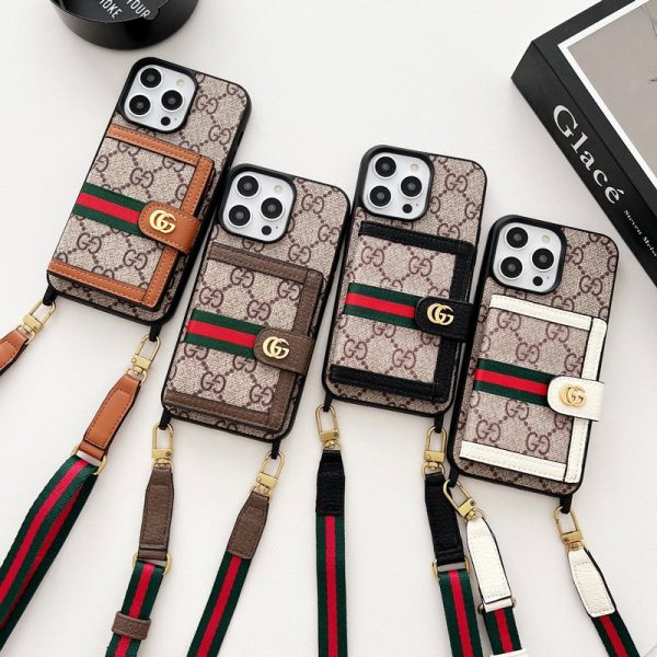 GG Card Bag Chain Classic iPhone Case - 图片 7