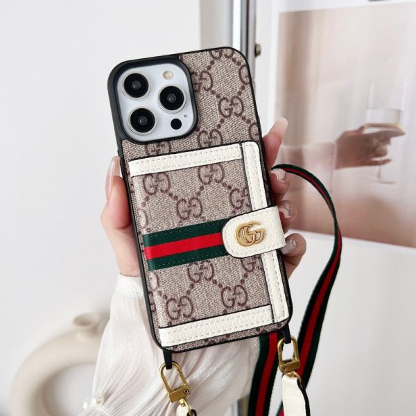 GG Card Bag Chain Classic iPhone Case - 图片 16