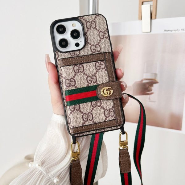 GG Card Bag Chain Classic iPhone Case - 图片 13
