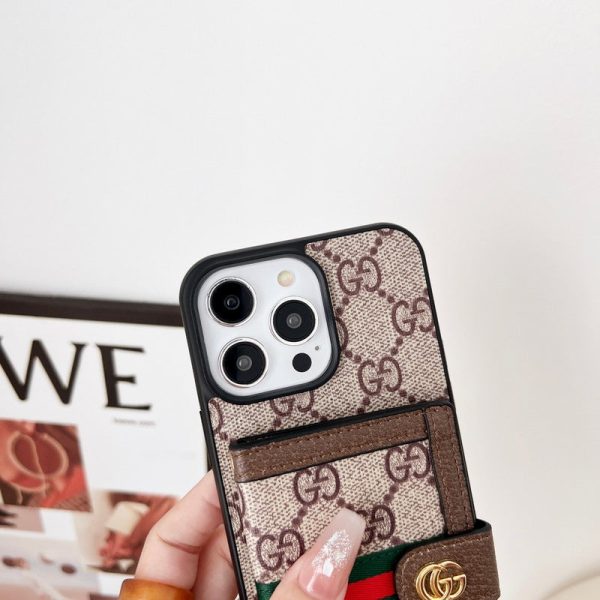 GG Card Bag Chain Classic iPhone Case - 图片 8