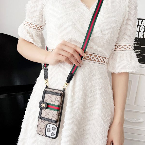 GG Card Bag Chain Classic iPhone Case - 图片 10