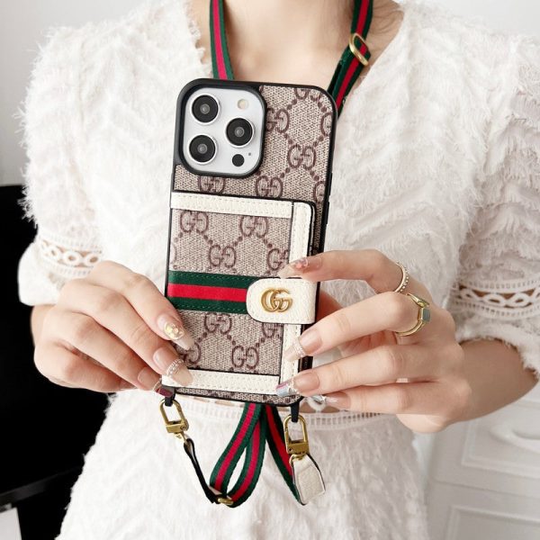 GG Card Bag Chain Classic iPhone Case - 图片 11