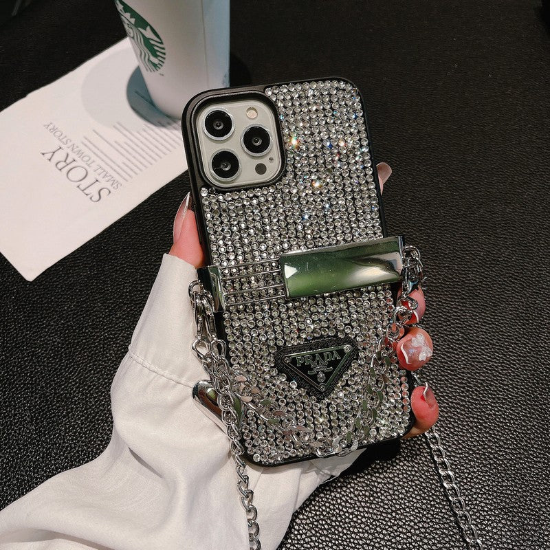 Pra Diamond Crossbody Chain iPhone Case - 图片 12