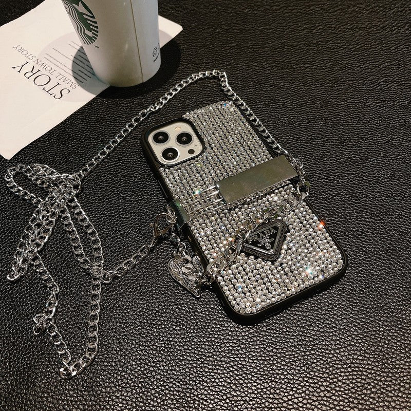 Pra Diamond Crossbody Chain iPhone Case - 图片 3