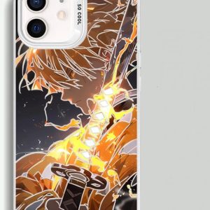 ZENITSU DEMON SLAYER ANIME PHONE CASE