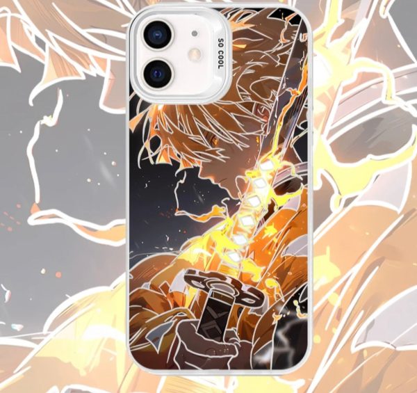 ZENITSU DEMON SLAYER ANIME PHONE CASE - 图片 2