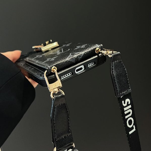Lou Card Bag Chain Black iPhone Case - 图片 8