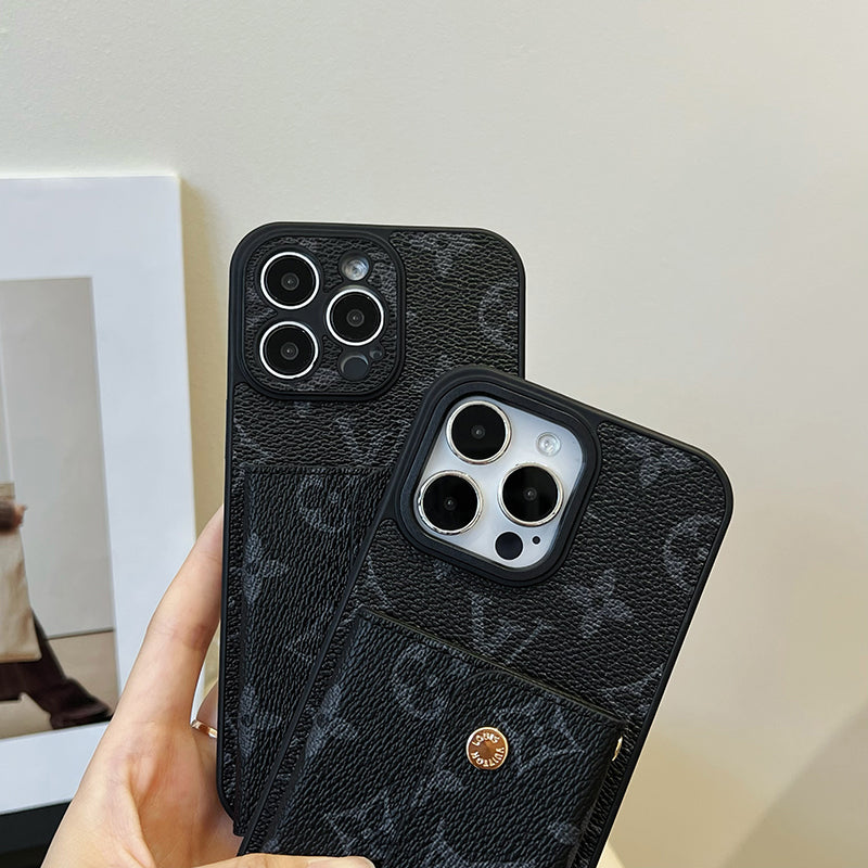 Lou Card Bag Chain Black iPhone Case - 图片 7