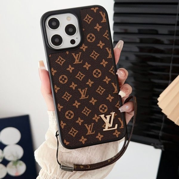 Lou Classic Brown Hand Chain iPhone Case - 图片 9