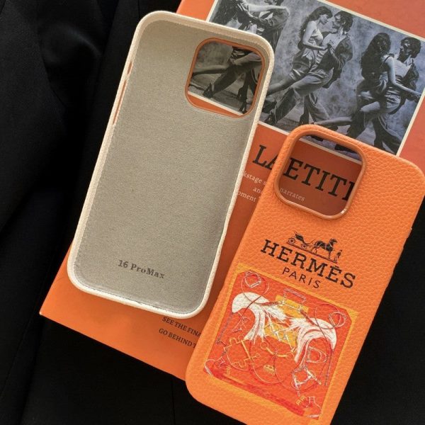Herm Leather iPhone Case - 图片 8