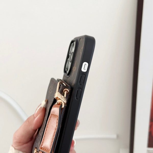 Lou Side Card Bag Crossbody Chain iPhone Case - 图片 8