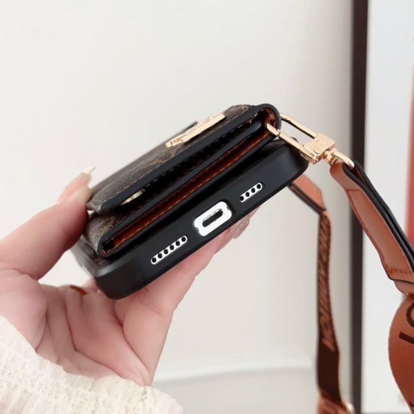 Lou Side Card Bag Crossbody Chain iPhone Case - 图片 10