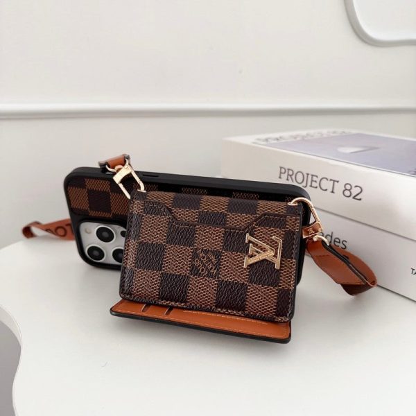 Lou Side Card Bag Crossbody Chain iPhone Case - 图片 9