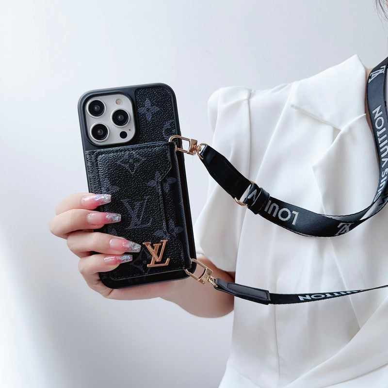Lou Side Card Bag Crossbody Color iPhone Case - 图片 4