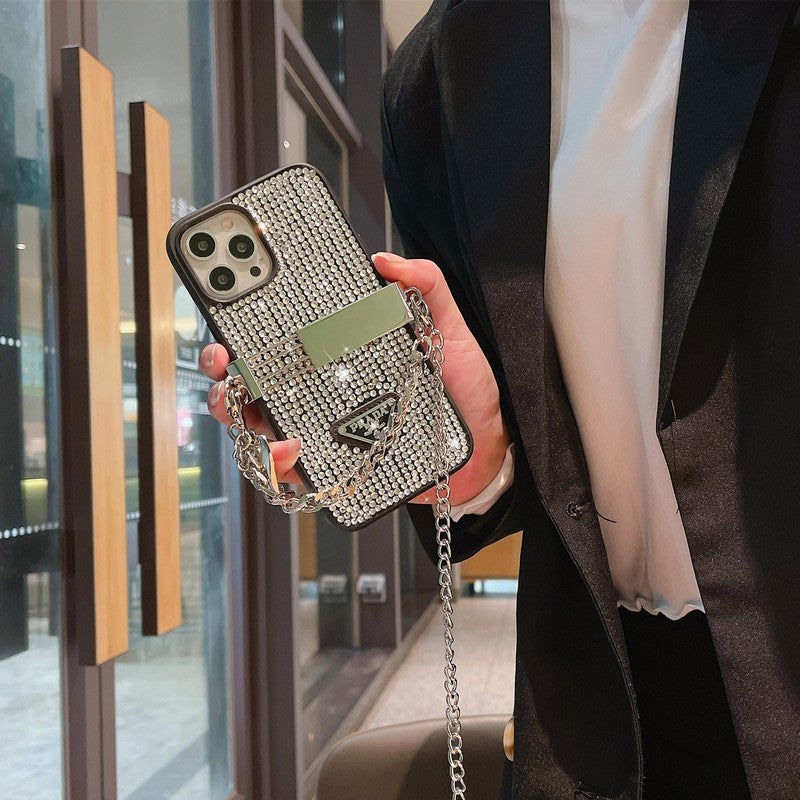 Pra Diamond Crossbody Chain iPhone Case - 图片 11