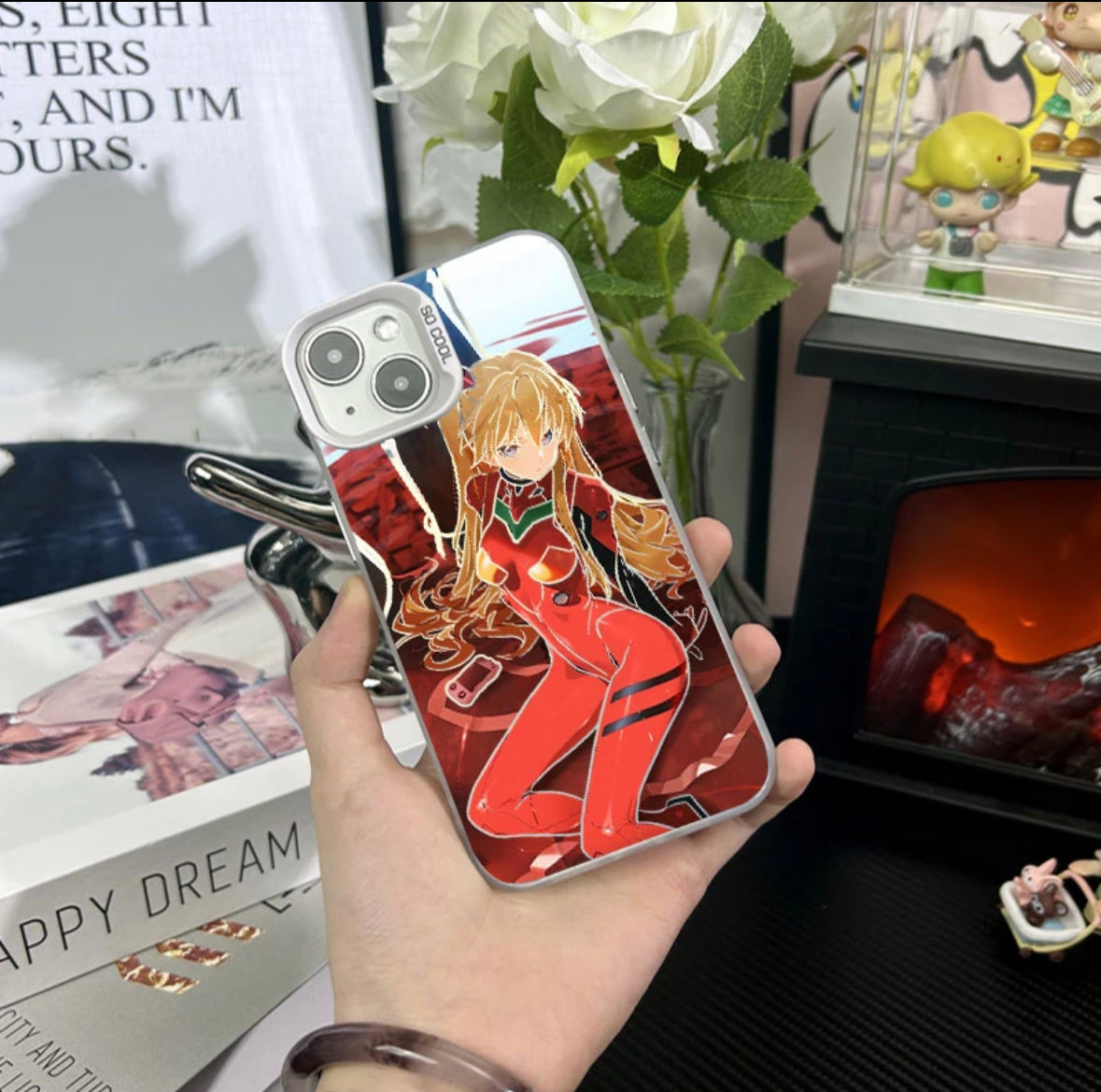 EVA: ASUKA ANIME PHONE CASE - 图片 4