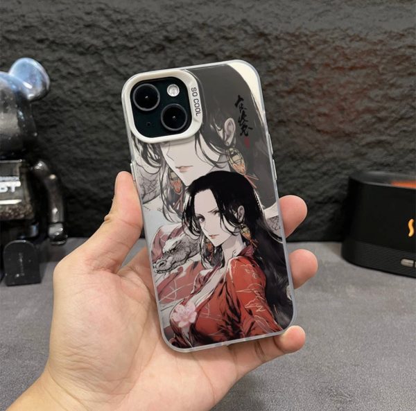 HANCOCK ONE PIECE ANIME PHONE CASE - 图片 2