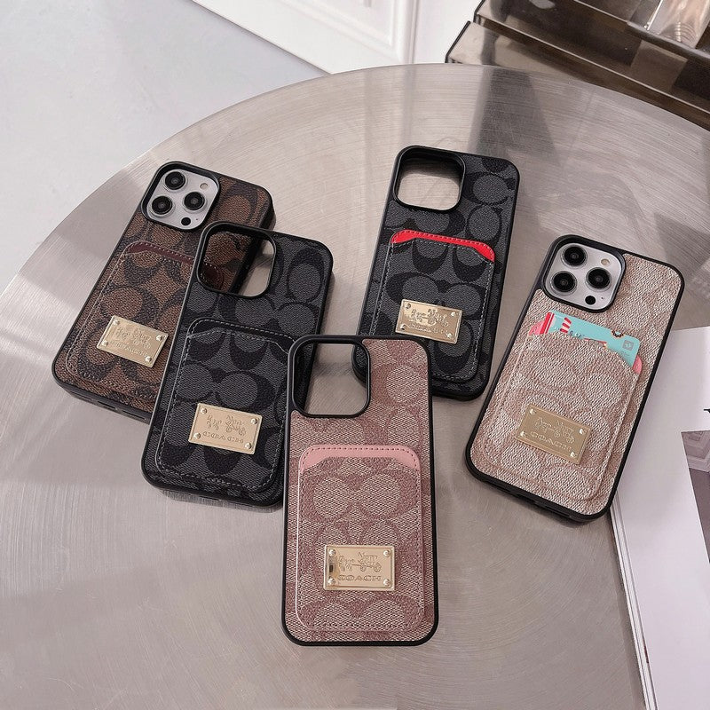 Coa Card Bag Leather iPhone Case - 图片 7
