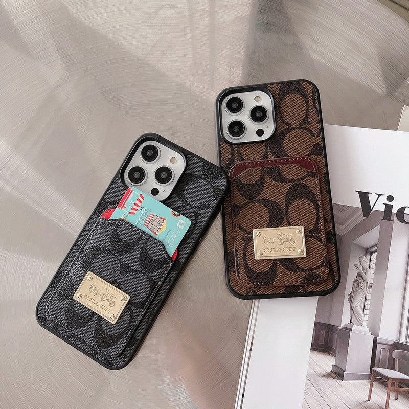 Coa Card Bag Leather iPhone Case - 图片 8